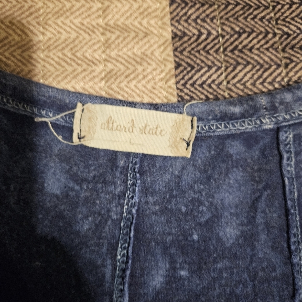 Blue Collar Shirt Vintage Look